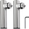 KAOLALI 2 PZ Barca Accessori Marine In Acciaio Inox Barca Morsetto Su Canna Da Pesca Supporto Rotaie 18mm a 26mm Tubo Yacht Accessorie