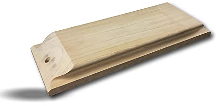 Kibros Batte carreleur bois massif 40×15 cm petites moyennes surfaces | Permet de niveler la céramique lors de la pose et de répartir la colle, usage amateur et professionnel.