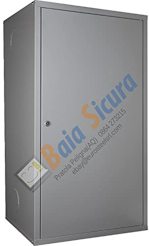 Baia Sicura Copricaldaia cm 120x70x33 Grigio Inox