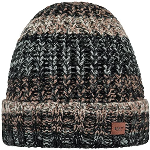 Barts Herren Beanie Akotan mehrfarbige Wintermütze 0335 Dark Heather 19