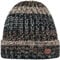 Barts Herren Beanie Akotan mehrfarbige Wintermütze 0335 Dark Heather 19