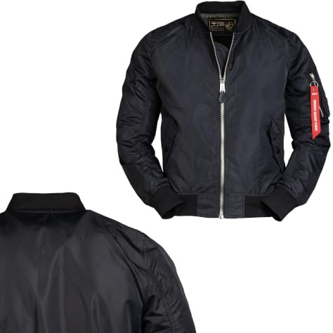 Mil-Tec US Fliegerjacke MA1® Summer • Leichte Herren Bomberjacke im US Air Force Stil • Windfeste Pilotenjacke • Als Herbstjacke, Frühlingsjacke. Übergangsjacke • In verschiedenen Farben & Größen