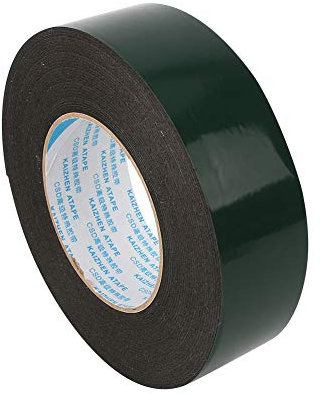 Nastro Biadesivo in Schiuma Nastro Adesivo Impermeabile Super Resistente Nero 40 Mm × 10 M