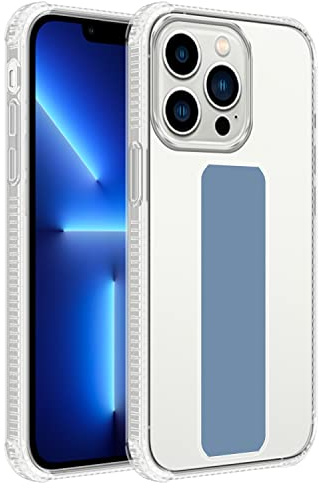 Cadorabo Hülle kompatibel mit Apple iPhone 12 12 PRO Schutzhülle TPU Silikon Case Standfunktion Design mit Kameraschutz Slim Kratzfest Gummi mit Rundumschutz Case Hülle für iPhone 12 12 PRO in Blau