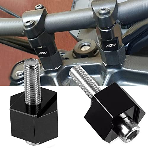 790 890 Adventure Moto Lenkergriffe Riser für Lenker 28 mm 1 1/8 CNC HandleBar Fat Bar Riser Mount für 790 Adventure/R/S 2018-2023 890 Adventure/R 2020 2021 2022 2023-Schwarz