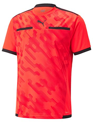 PUMA Fußball - Teamsport Textil - Schiedsrichtertrikots teamLIGA Schiedsrichter Trikot rotschwarz 5XL