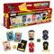 Cicaboom, Marvel Boomez, Supereroi Personaggi Con Dadi e Carte da Gioco, 4 Pz, Giochi per Bambini da Edicola, Giocattoli Black Panther, Doctor Strange e Captain Marvel + 1 a Sorpresa