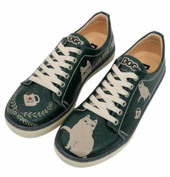 DOGO Damen Sneaker - I do What I Want - Vegane Atmungsaktive Bunte Damen Sneaker 40