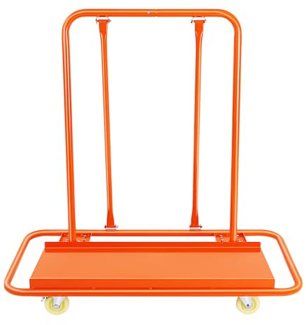 2200lbs Plattenkarren Transportwagen Plattenwagen Transport Trockenbau Rollwagen Plattformwagen Lagerwagen für Transport Wandpaneele Trockenbau Platten Holzplatten Glasplatten usw verschiedene Platten