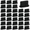 USB Type-C Anti Dust Plugs, 50 PCS USB C Port Dust Plug Covers Soft Silicone USB C Port Dust Cover Black Type-C Charging Port Dust Protector Compatible with Smartphones Tablets Mobile Power Supplies