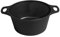 CASSERUOLA FONDA EVO CM 20 Pintinox, casseruola in alluminio antiaderente nero diametro 20 cm, adatta a tutti i piani cottura