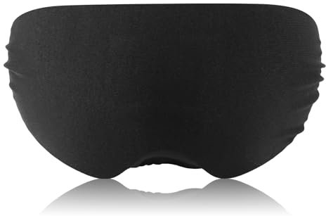 Ski Snowboard Goggle Cover Sleeve, Microfiber Protective Lens Scratch Dust Protection Accessories, Snow Sports Goggle Protectors for Travel Storage and Aprs (Black)