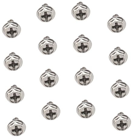 OSALADI 100pcs Pci Slot Screws and Computer Case Thumb Screws Silver Metal Fasteners for Pc Mounting and Hardware Assembly Compatible Computer Power Supply
