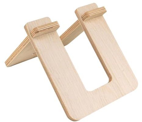 Estante de estacionamiento de bicicletas de equilibrio para niños, estante de exhibición desmontable portátil de madera, soporte de estacionamiento para bicicletas de niños, soporte de equilibrio para