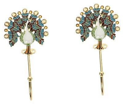 DOITOOL Lot De 2 Décoratifs Uniques Pour Porte-manteaux Chapeaux Clés