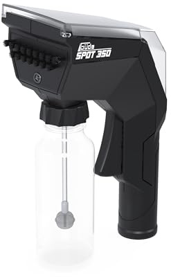 Güde Spot 350 Polsterreinigungsbürste (Sprühen, Bürsten, Tiefenreinigen, Absaugen, kompatibel mit Nass- und Trockensaugern mit 32 mm oder 35 mm Anschluss, für Teppichböden, Autositze, etc.)