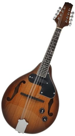 Instrumento Musical Mandolina Ocho Cuerdas Madera Maciza Eléctrica Instrumento De Mandolina Acústica(5)