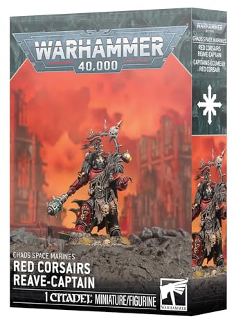 Warhammer 40,000 - Chaos Space Marines - Red Corsairs Reave-Captain (43-111)