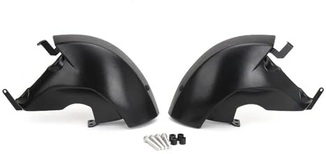 Adatto per YZF R1 2020 2021 2022 2023 2024 Accessori Moto Frenante Condotti di Raffreddamento Ad Aria Kit Nero Condotto aria moto