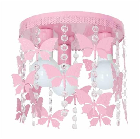 Deckenleuchten Decken-Pendelleuchten Elza motyl Rosa 3
