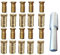 mistcooling Pool Cover Anchors for inground Pools - 10 Pack with Tamping Tool - 5/8 Anchor. Fits 3/4 Hole- 5001ABR