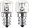 D&M Pygmy Light Bulb Lamp for Miele Oven Cooker (Pack of 2, 15w, SES, E14) …