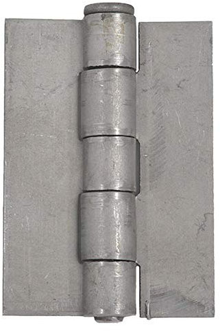 10 X Anschweißscharnier Stahl Stift lose 120x65x3,5 mm