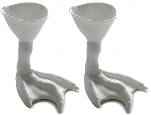 Foot de Canard, coquetiers (Set de 2), h 9 cm