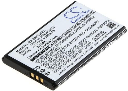 VINTRONS 043048, C0487, SV20405855 Replacement Battery for SWISSVOICE Epure, Epure fulleco Duo,