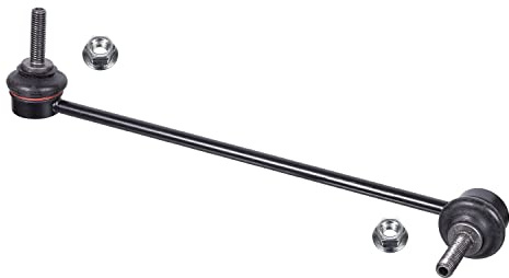 febi bilstein 104618 Verbindungsstange mit Sicherungsmuttern, 1 Stück | Kompatibel mit: PORSCHE 911, 911 Cabriolet, 911 Targa