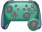 eXtremeRate Carcasa Agarre para Nintendo Switch Pro Accesorios Joysticks Diseño Octagonal Funda DIY Reemplazo Cubierta Grip Shell para Nintendo Switch Pro Control-No Incluye Mando(Violeta Verde)