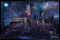 Harry Potter Poster Plakat | Bild und Kunststoff-Rahmen - Hogwarts, Schule, Schloss, Mond (91 x 61cm)