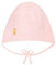 Steiff Unisex Baby Basic Bommel Beanie-Mütze, Silver PINK, 39