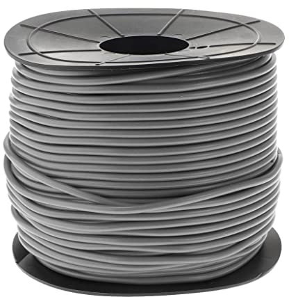 Sharplace 100 Meter PVC Schweißen Runddraht für PVC Home Floor, grau