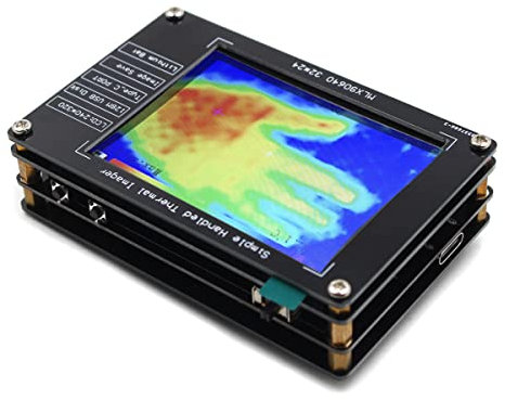 ZYWUOY Wärmebildkamera, 320 x 240 Pixel, 2,8 Zoll Lcddigital Infrarot-Wärmebild, Temperaturerkennung