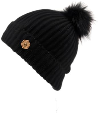 Volcom Unisex V.co Lyra Beanie Herren Strickmützen, Schwarz, Einheitsgröße