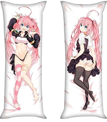 RYTHMIX That Time I Got Rein-carn-ated As a Slime Anime Kissenbezug, Waschbar Sofakissen Dekokissen Bezüge, Anime und Manga Fans Cosplay Zierkissen Bezüge-Multicolor 2||50 * 150cm