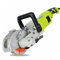 Wall Chaser with Dust Extractor - 4000W Electric Groove Wall Chaser Concrete Saw Cutting Machine Slotter Cutting Depth 35mm 6000r/min Electric Groove Cutting Machine with Saw Blade Diameter 121mm