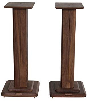 Speaker Stands,Universal Floor 2pcs Monitor Stands/Audio Shelf Bracket, for Surround Sound and Book Shelf Speakers, Improve Listening Experience