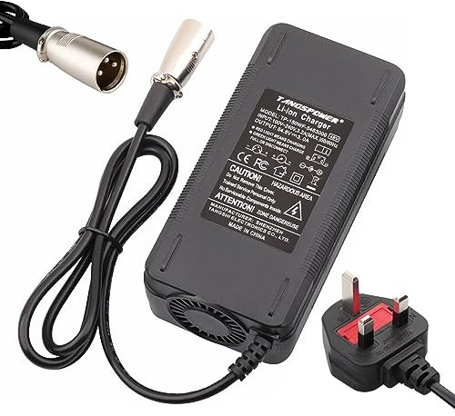 54.6V 3A Electric Bike Battery Charger, For 13Series 48V Lithium Battery Pack, Electric Scooter Charger, 150Watts Fast Charging, With 3-Pin XLR Connector
