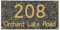 Placa De Dirección De Casa Personalizada Números De Casa Acrílico Para Exterior Placa Letrero Dirección Personalizada Nombre Calle Vintage Para Buzón Puerta Habitación Pared Clásica Al Aire Libre