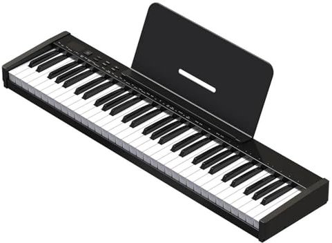 Piano Electrónico Teclado Musical Controlador Profesional 61 Teclas Piano Electrónico Instrumento Musical