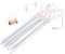 UKCOCO 1 Set LED Lichterkette Weihnachtsdekoration Gartenbeleuchtung Dekorative Außentürdekoration Hoflampe Dekoration Festliche Dekorative Lampen Fallender Regen Pvc