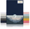 Laleni Jersey Spannbettlaken 38x77cm Babywiege oval 2er Set - Oeko-TEX zertifiziertes Spannbettlaken Stubenwagen - Moseskorb Bezug aus Baumwolle - Spannbettlaken Kinderwagen - Baby Bettwäsche in Blau