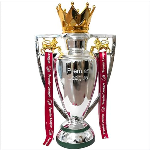 SWAYVES Trophée de de Football, Coupe de Récompense 1:1, Réplique Des Collections de Souvenirs Des Fans, Bureau Avec Ruban/44Cm