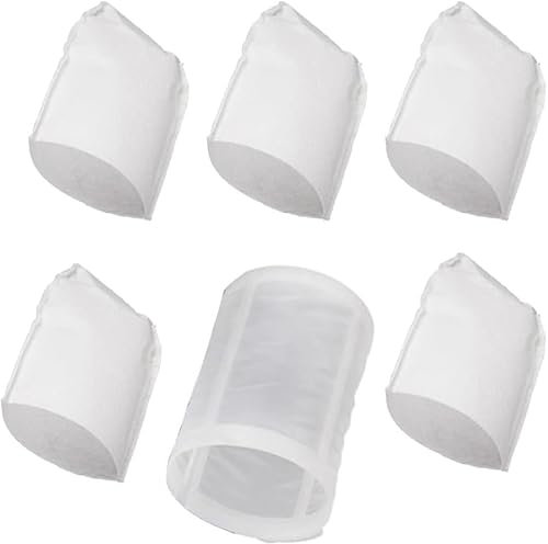 Daaxing 6 filtri di ricambio per aspirapolvere Makita CL100/106/180 DCL180, 5 filtri 443060-3 + 1 pre-filtro 451208-3