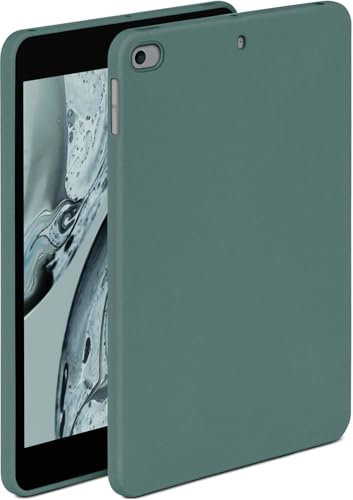 ONEFLOW Soft Case für Apple iPad mini (5. Generation - 2019) Hülle aus Silikon mit Kameraschutz, Silikonhülle mit Schutz fürs Display, Backcover Tablet Schutzhülle, weiche Tablethülle, Petrol