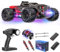 Ferngesteuerte Auto 1:12 mit Lichtern,48 km/h Bürstenloser Motor RC Auto,Offroad Hobby Grade Monster Crawler mit 2 Akkus 45 Minuten Laufzeit,für Erwachsene, Kinder