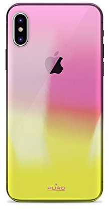 Puro IPCXHOLOCRYORA Hologram Schutzhülle für Apple iPhone X Orange