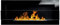 Bio Ethanol Fire BioFire Fireplace Modern 900 x 400 High gloss black with glass Wall - Mounted Alcohol Fireplace